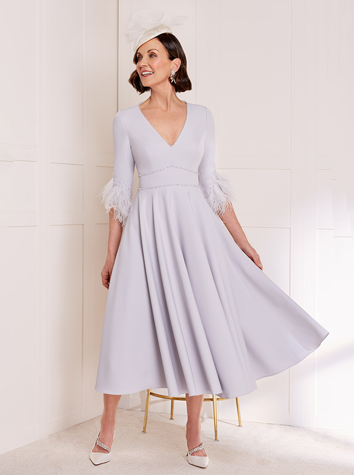 29089A Dress - Silver (John Charles)